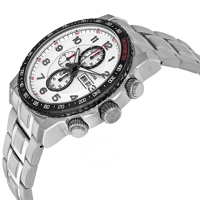 Oiritaly Montre Quartz Homme Bulova 98C114 Marine Star Montres